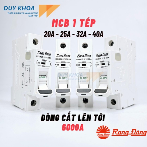 MCB Rạng Đông Chống quá tải