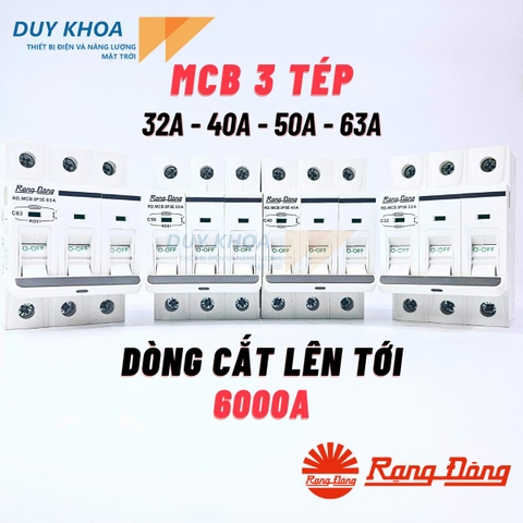 MCB Rạng Đông Chống quá tải