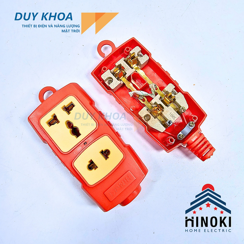 Ổ cắm điện lõi sứ Hinoki