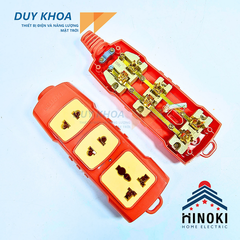Ổ cắm điện lõi sứ Hinoki