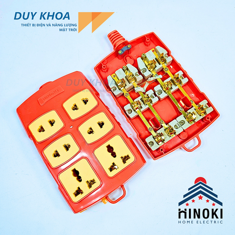 Ổ cắm điện lõi sứ Hinoki