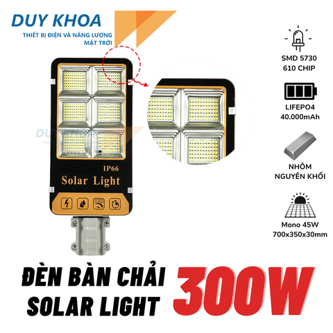 Đèn bàn chải NLMT FD 300W- Bảo Hành 2 năm