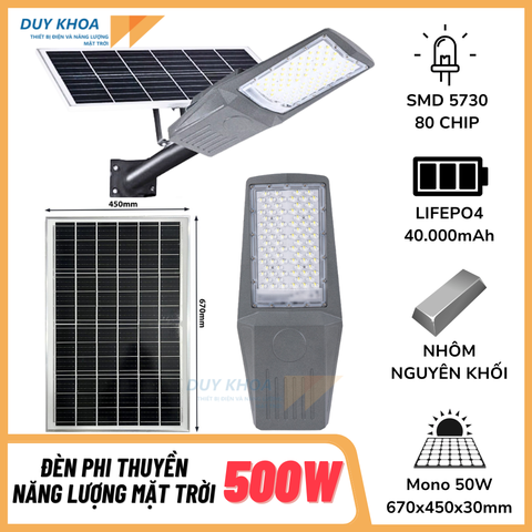 Đèn phi thuyền NLMT FD 500W