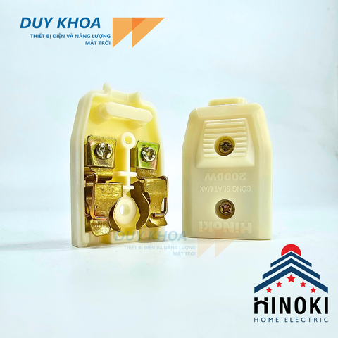 Phích nối âm (Phích cái) 10A HINOKI