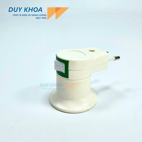 Đui đèn kèm công tắc cắm điện trực tiếp HINOKI