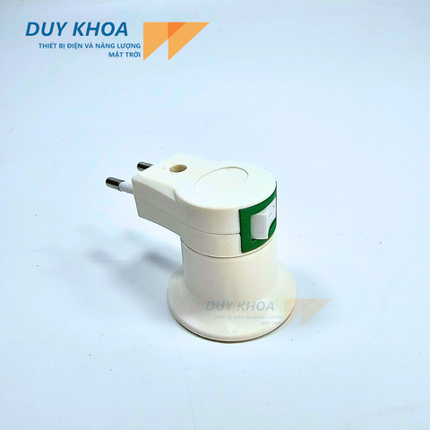 Đui đèn kèm công tắc cắm điện trực tiếp HINOKI
