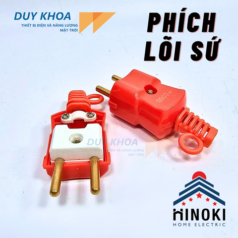 Phích cắm điện lõi sứ 8000W Hinoki