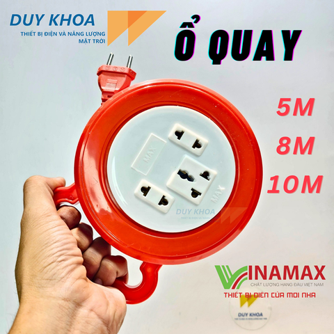 Ổ quay 3 lỗ không công tắc 2200W Vinamax