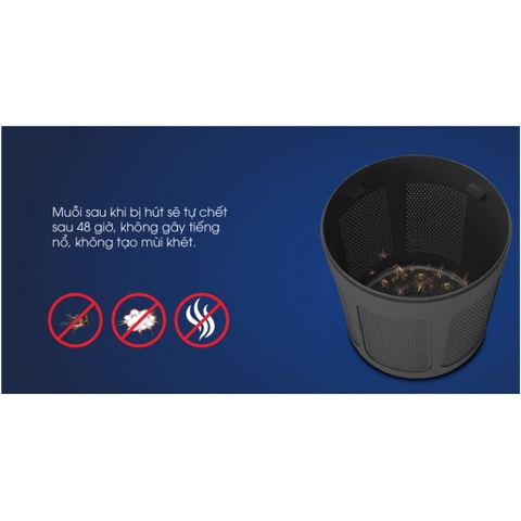 Đèn bắt muỗi Rạng Đông thông minh hiệu quả DBM01-5W