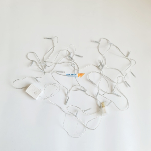 Dây Đèn Led Chớp Nháy dài 8m Nhiều Màu - Đèn Trang Trí Noel, Giáng Sinh, Ngày Lễ Tết