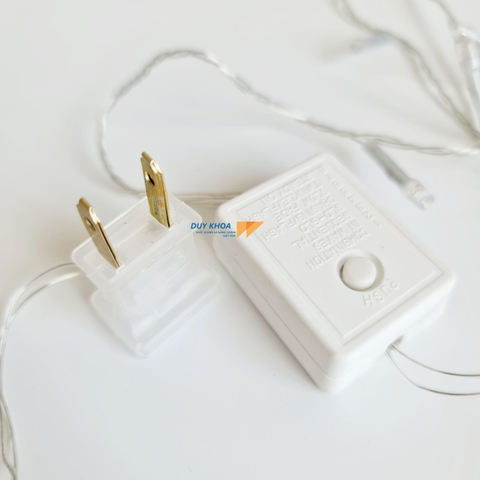 Dây Đèn Led Chớp Nháy dài 8m Nhiều Màu - Đèn Trang Trí Noel, Giáng Sinh, Ngày Lễ Tết