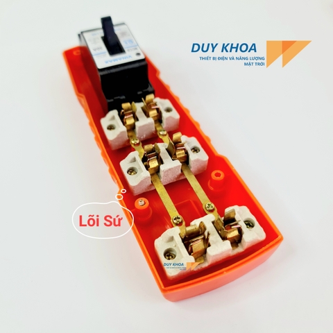 Ổ Cắm điện chịu tải Mặt sứ và Lõi sứ có CB 30A Vinamax