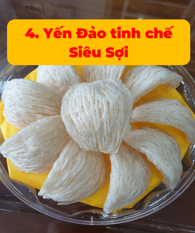 Yến Đảo Tinh Chế Siêu Sợi - Hộp 100g