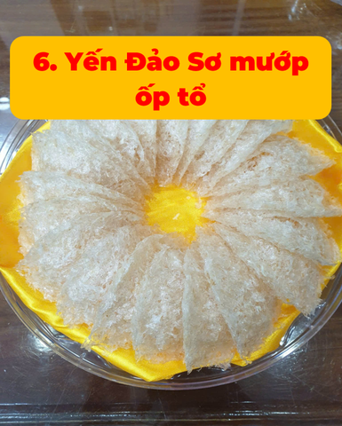 Yến Sơ mướp Đảo ốp tổ - 100g