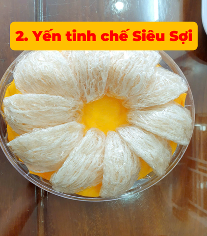 Yến tinh chế Siêu Sợi - 100g