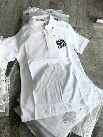 Áo polo lacoste trắng 115