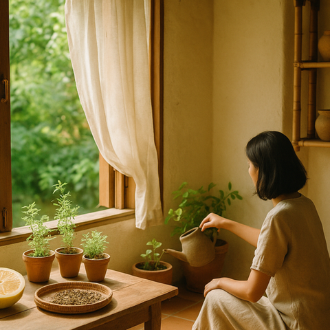 Thiên Nhiên Trong Căn Nhà Nhỏ - Sống Gần Gũi Hơn Với Đất Mẹ