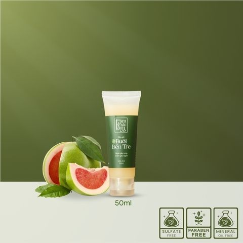 Dầu gội Bưởi Bến Tre mini size 50ml