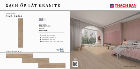 Gạch granite giả gỗ Thạch Bàn GSM212-8501