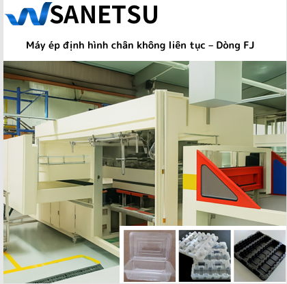 Máy ép định hình chân không liên tục – Dòng FJ