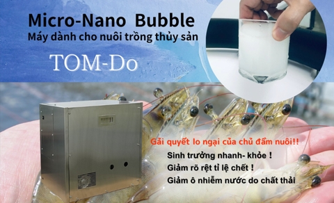 Máy TOM-Do 【Đơn vị cung cấp oxy hòa tan cho nuôi trồng thủy sản】