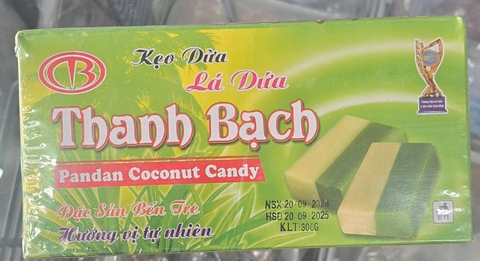 kẹo dừa lá dứa Thanh Bạch