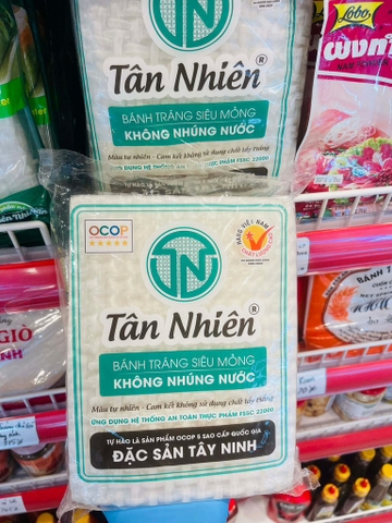 Bánh tráng siêu mỏng tân nhiên 450gr ( trắng)