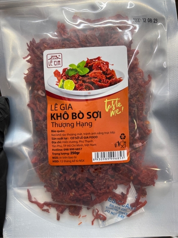 Khô bò sợi