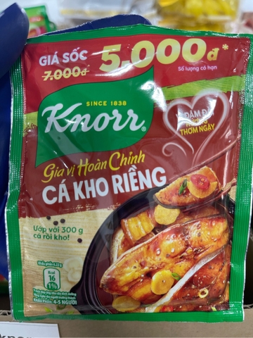 Cá Kho Riềng Knorr