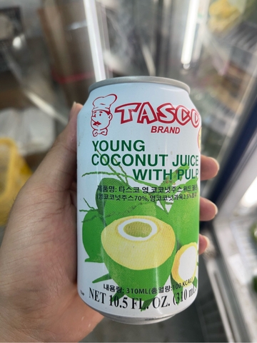 Nước dừa lon tasco