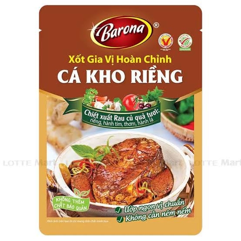 Cá Kho Riềng Barona