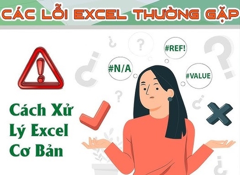 KHẮC PHỤC 8 LỖI THƯỜNG GẶP TRONG EXCEL
