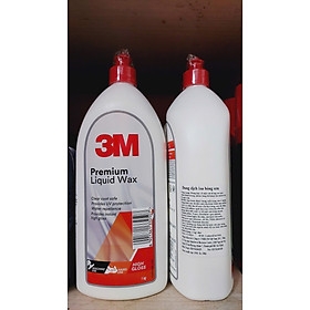 Sáp đánh bóng sơn xe 3M Premium Liquid Wax 1kg