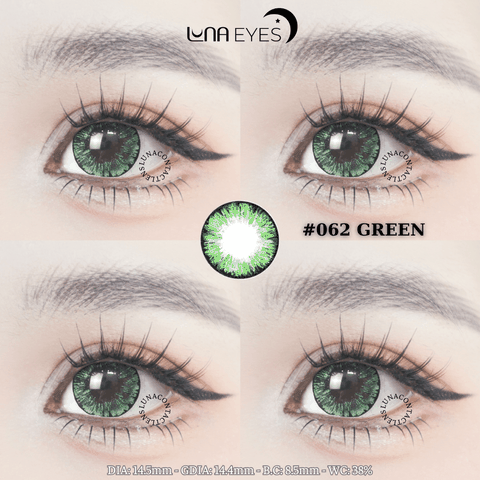 062 GREEN - size to