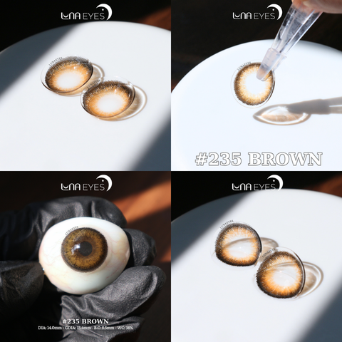 235 BROWN - size nhỏ