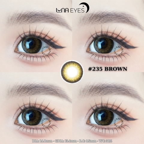 235 BROWN - size nhỏ