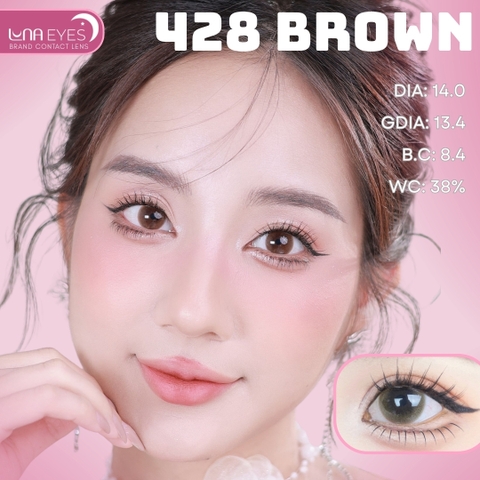(XẢ) 428 BROWN - size nhỏ