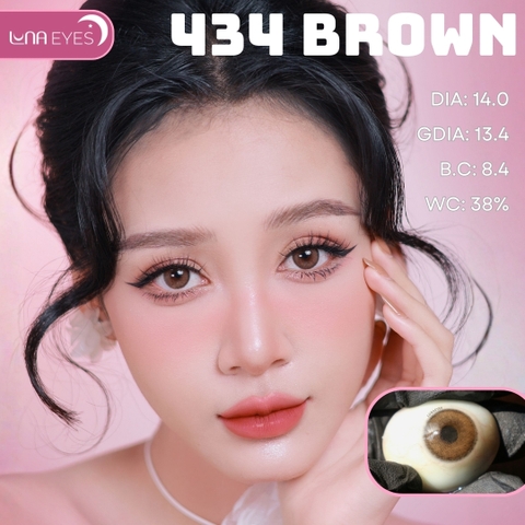 (XẢ) 434 BROWN - size nhỏ