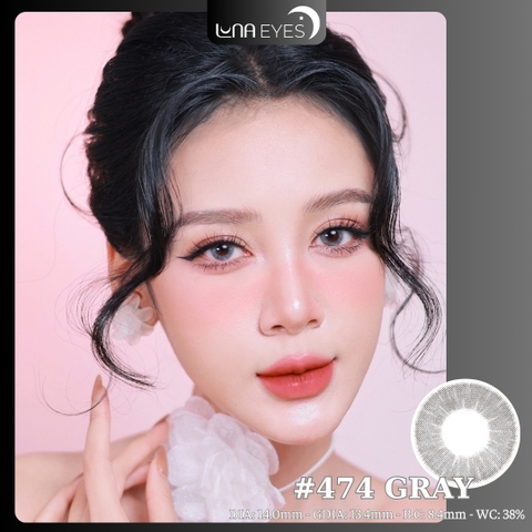 (THƯỜNG) 474 GRAY - size nhỏ