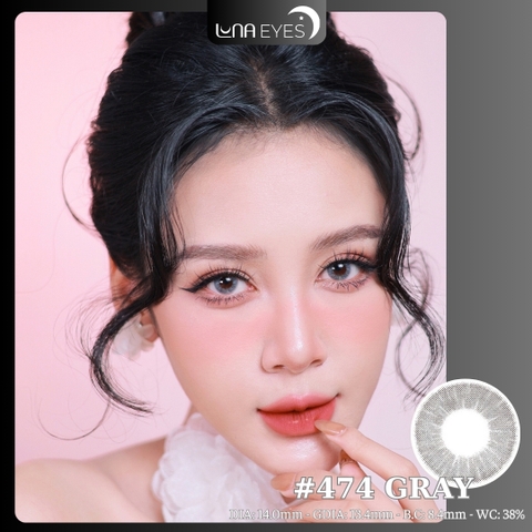 (THƯỜNG) 474 GRAY - size nhỏ