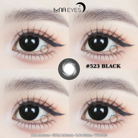 523 BLACK - size to