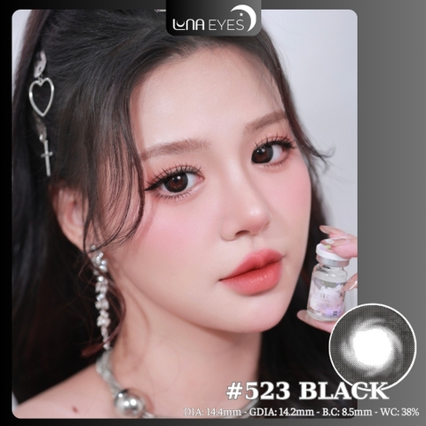 523 BLACK - size to