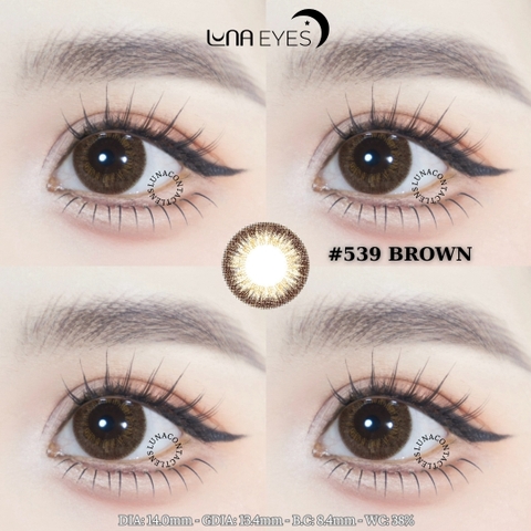 (XẢ) 539 BROWN - size nhỏ