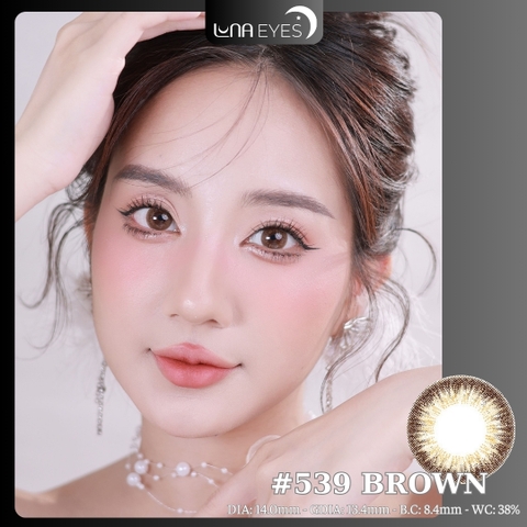 (XẢ) 539 BROWN - size nhỏ