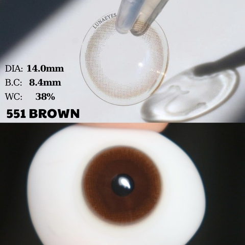 PP 551 BROWN - size nhỏ 09/2029