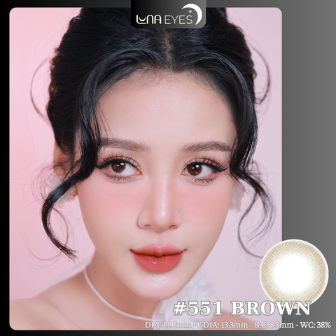 551 BROWN - size nhỏ