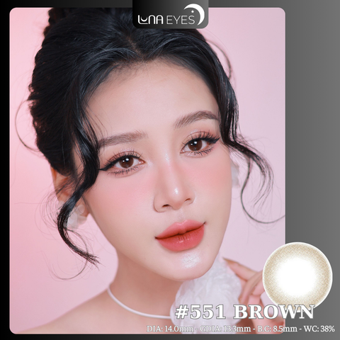 551 BROWN - size nhỏ