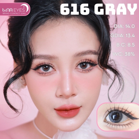 (THƯỜNG) 616 GRAY - size nhỏ