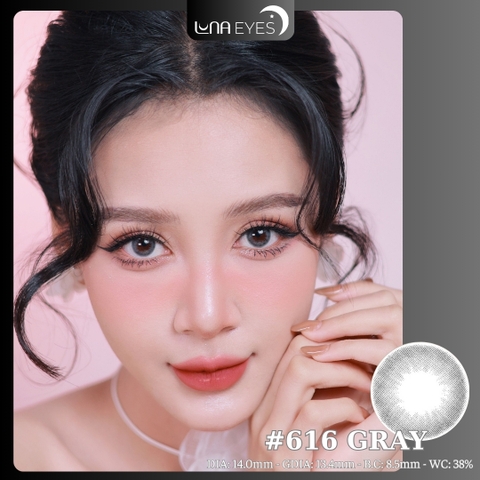 (THƯỜNG) 616 GRAY - size nhỏ