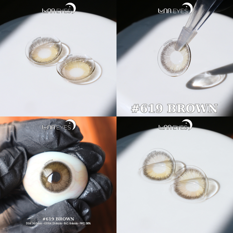 619 BROWN - size nhỏ